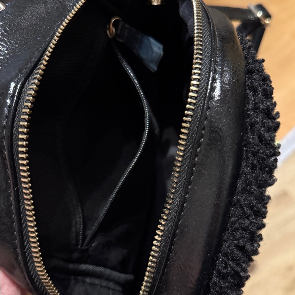 GUESS Shiny Black Backpack - Picture 3 of 5